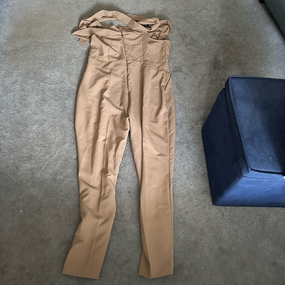 Tan Jumpsuit XL